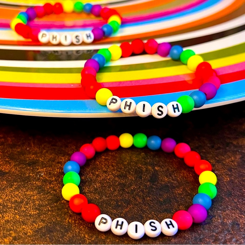 Phish Rainbow Stretch Bracelet